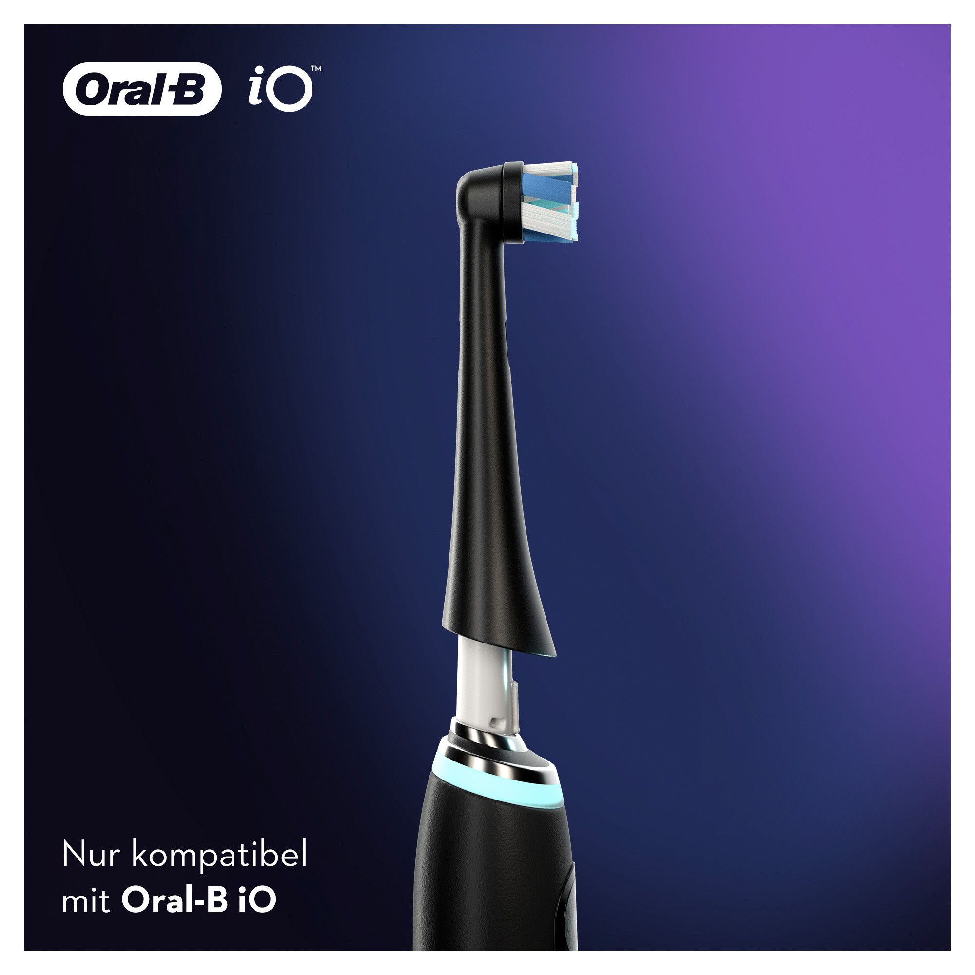 Oral-B - Aufsteckbürsten "iO Ultimative Reinigung BLACK"