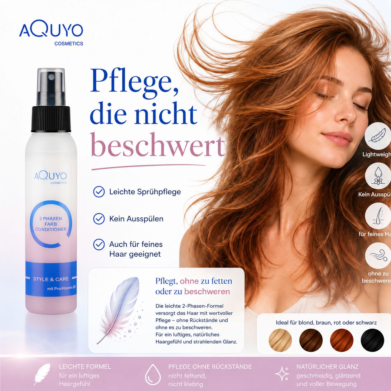 Style & Care 2-Phasen Farb-Conditioner für beanspruchtes und gefärbtes Haar
