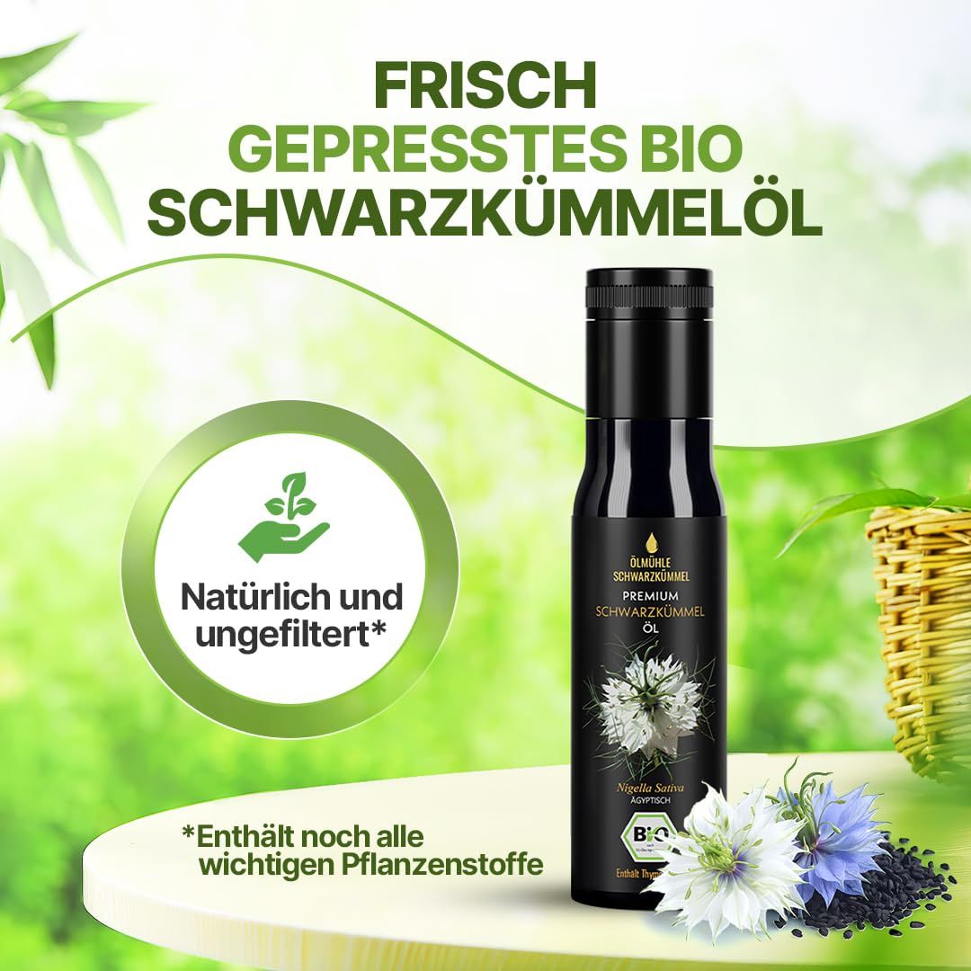 BIOLAVIVA Premium BIO-Schwarzkümmelöl