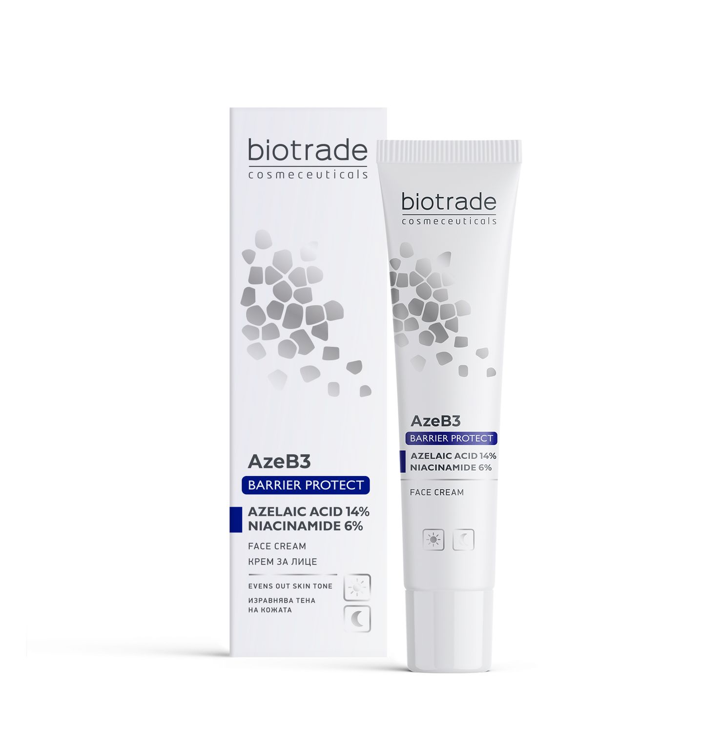 Biotrade AzeB3 Barrier Protect Intensivpflegecreme mit Azelainsäure 14% und Niacinamid 6%