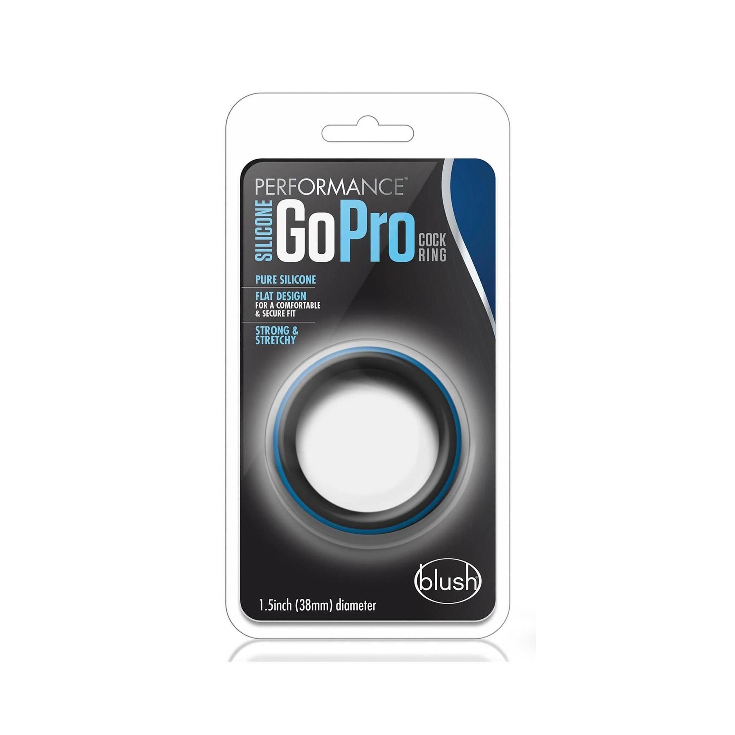 Blush - PERFORMANCE SILICONE GO PRO COCK RING BLUE