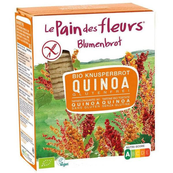 Blumenbrot Quinoa Schnitten BIO glutenfrei