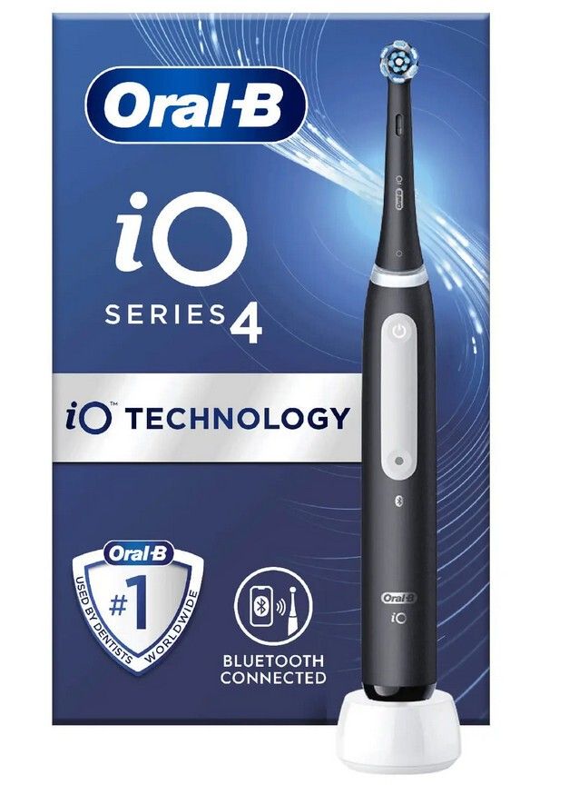Oral-B iO Series 4 elekt. Zahnbürste schwarz
