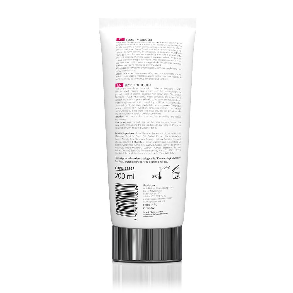 Apis Secret OF Youth, Anti-Aging Gesichtsmaske 200 ml