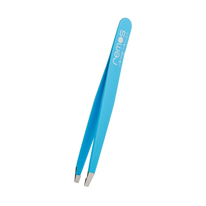 REMOS Augenbrauenpinzette,  blau, 9 cm