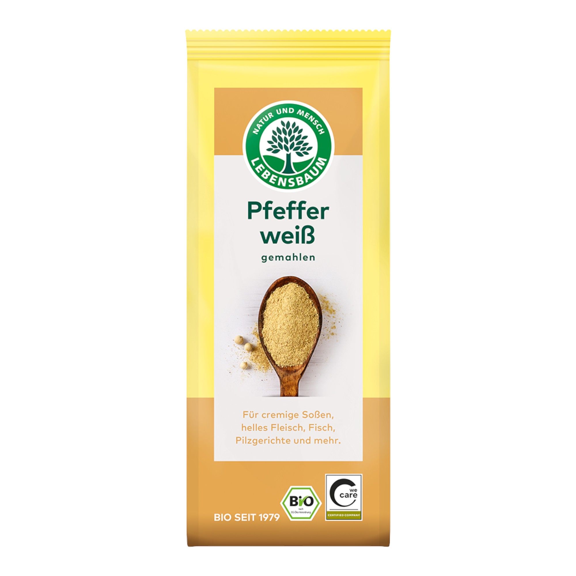 Bio Weißer Pfeffer gemahlen 50 g