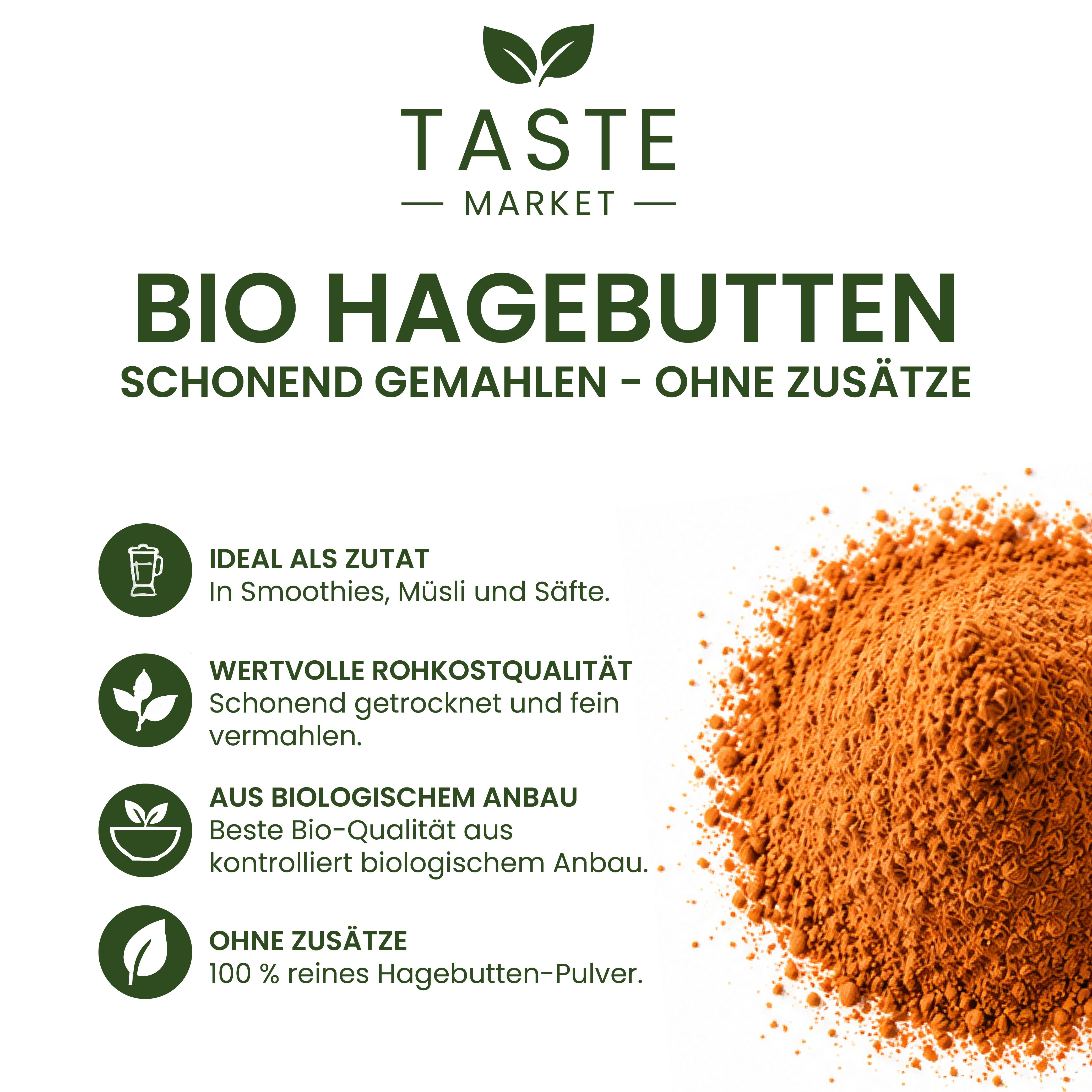 Taste Market BIO Hagebuttenpulver