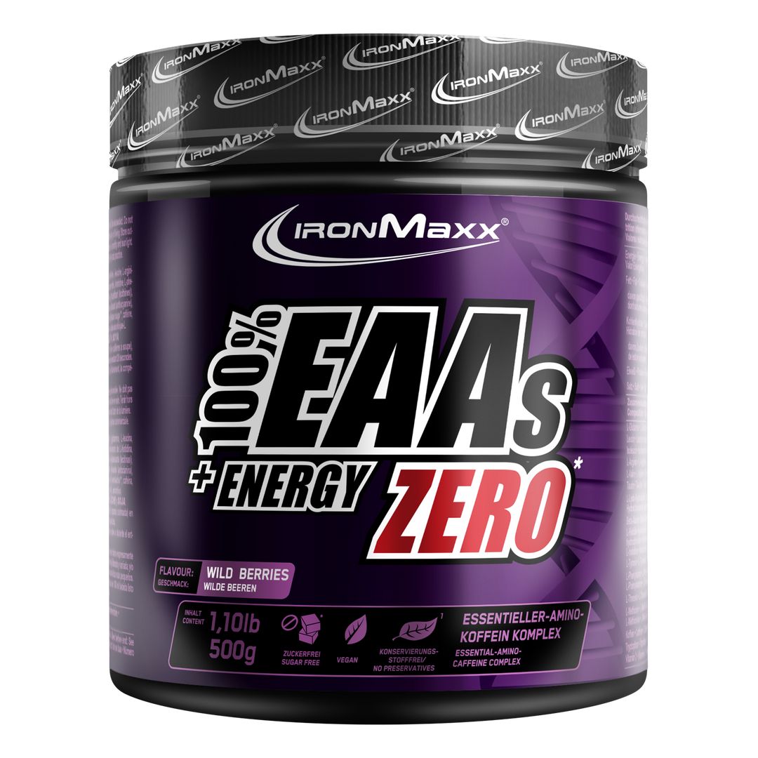 IronMaxx EAAs + Energy Zero 500 g