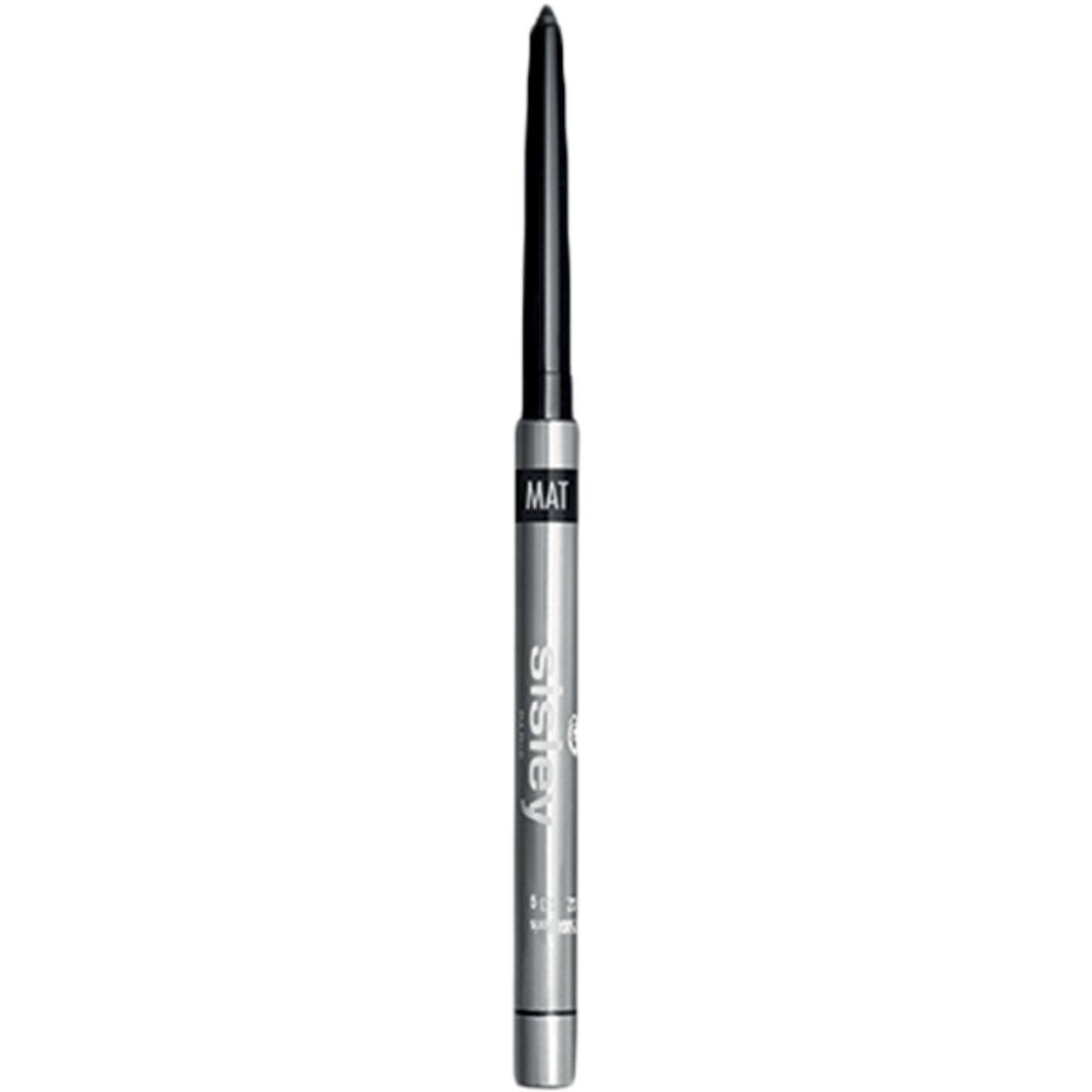 Sisley Phyto-Khol Star Matt. Grauer Stift mit schwarzer Mine. Aufschrift MAT und Sisley.