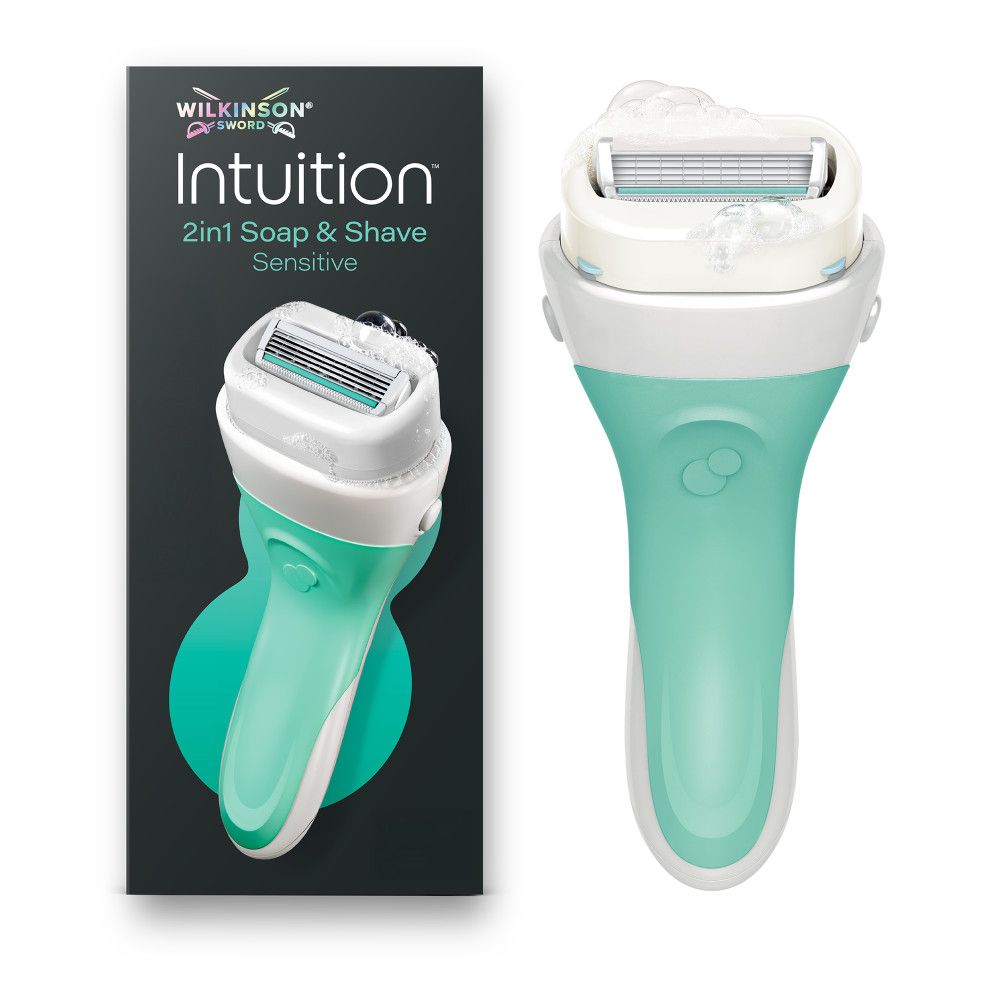 Wilkinson Sword Intuition 2in1 Soap & Shave Sensitive Rasierer 1 St