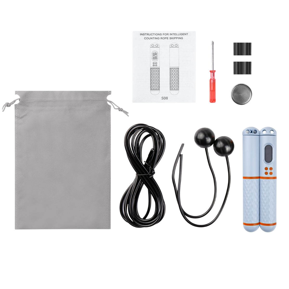 Onamaste Digitales kabelloses Springseil