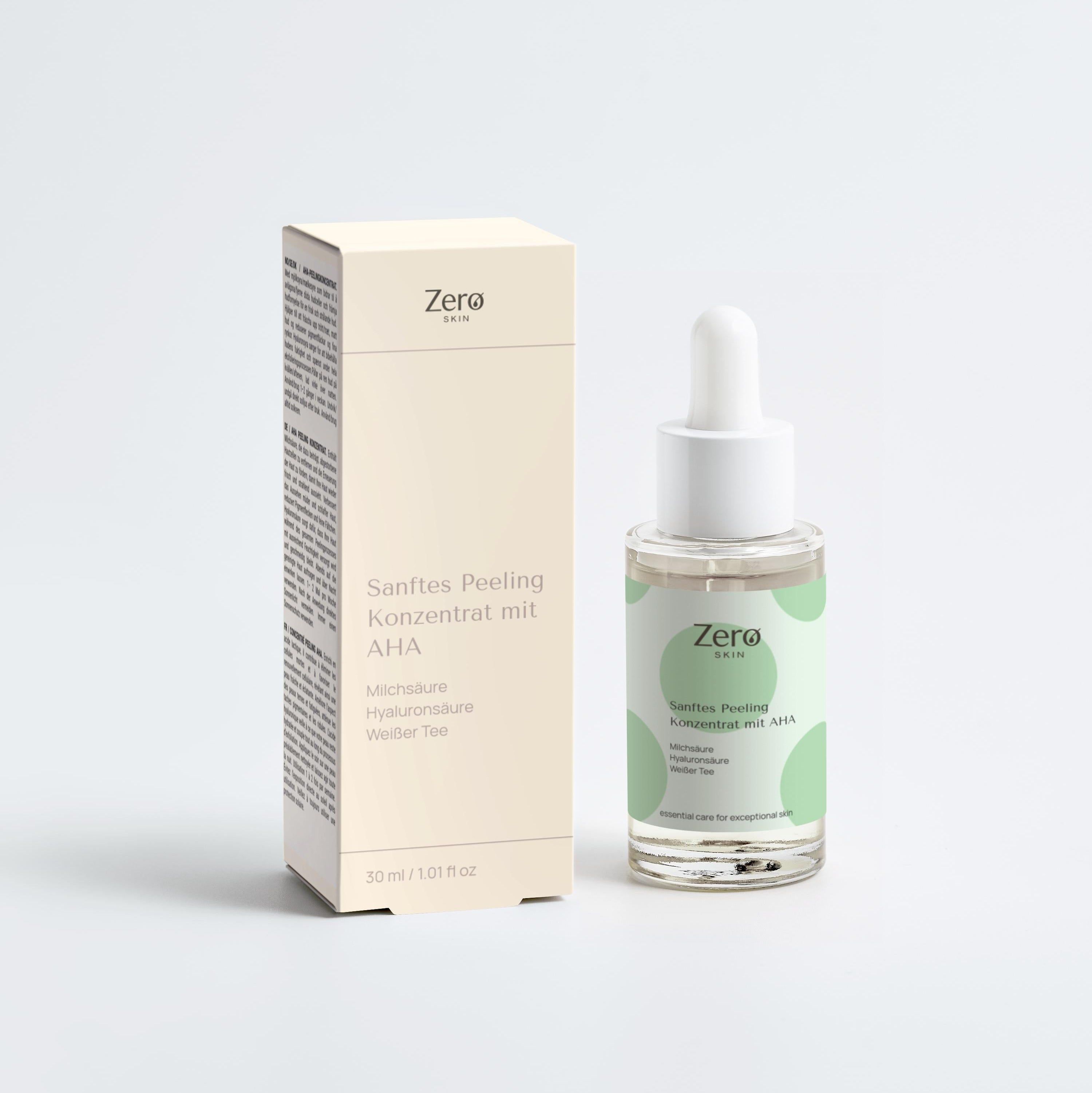 Zero Skin AHA Serum, glättend für müde und fahle mit AHA