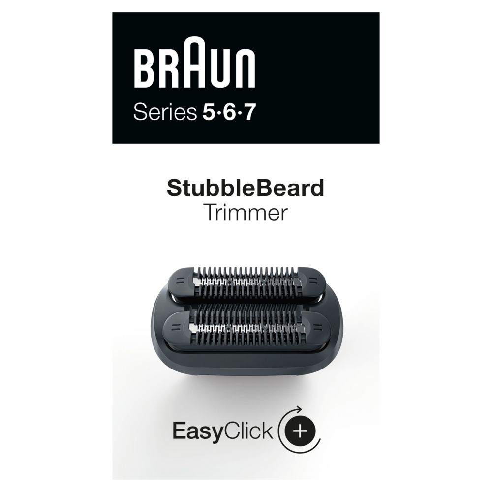 Braun - Aufsatz für Elektrische Rasierer für Männer "EasyClick Stubbler" für S5-7