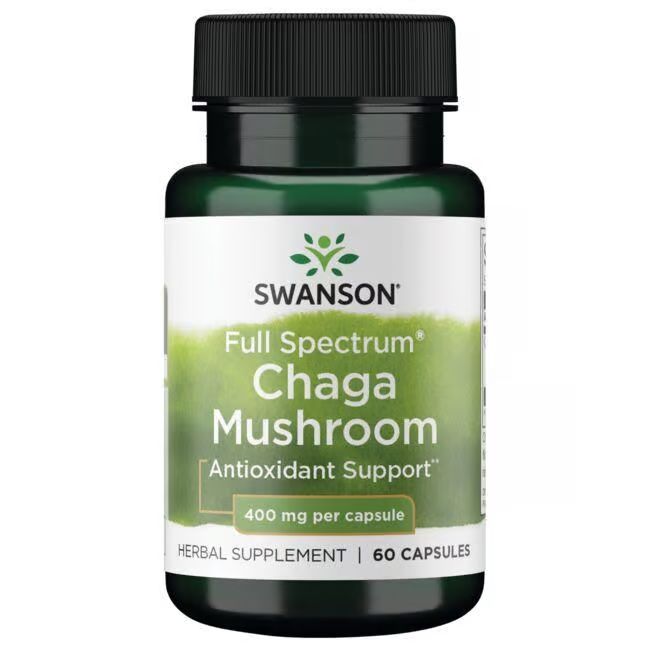 Swanson Chaga-Pilz 400 mg 60 Pc