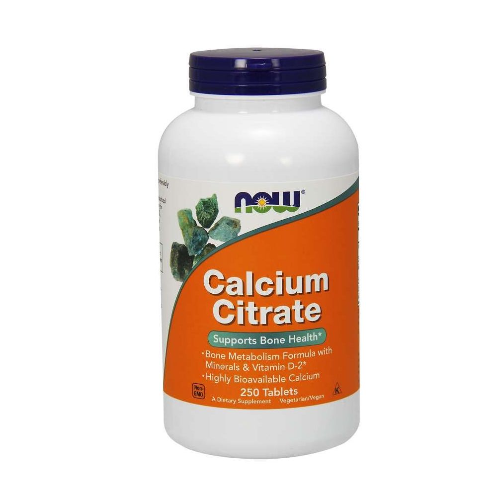 NOW Foods Calciumcitrat 250 St