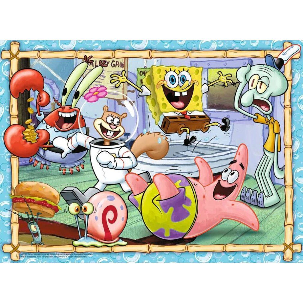 Kinderpuzzle - Neue Abenteuer In Bikini Bottom (200 Teile)