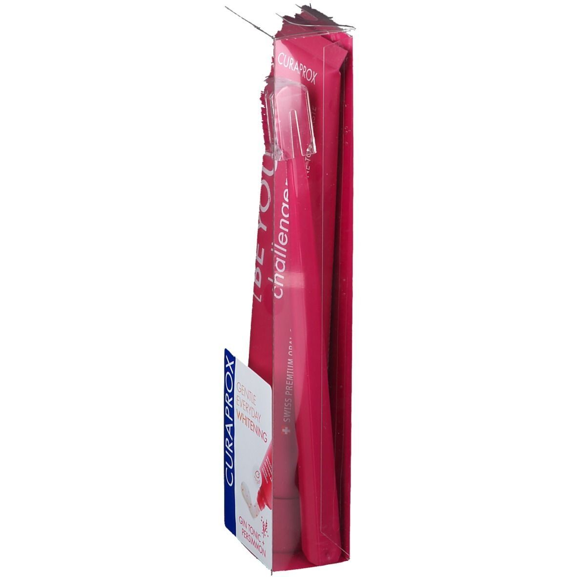 Curaprox® BE YOU challenger Set, Gin Tonic + Kaki, rot