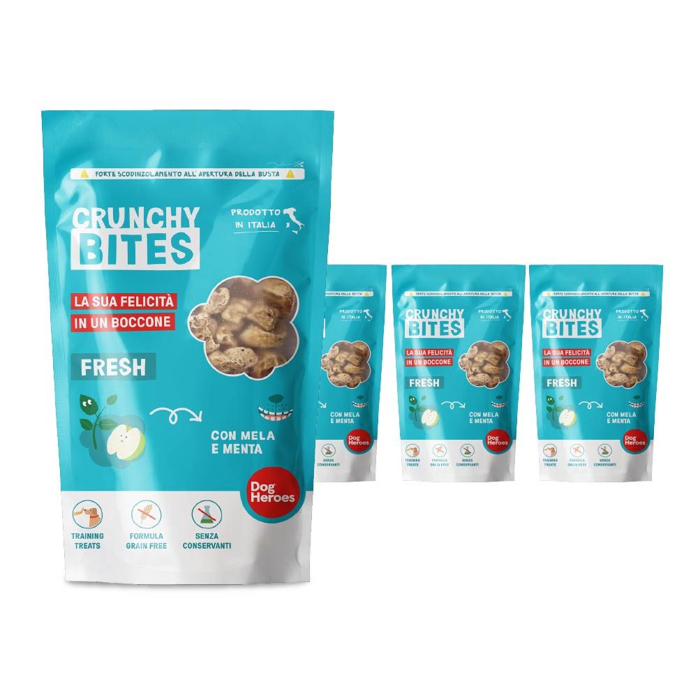 Dog Heroes Crunchy Bites Fresh Multipack 4x