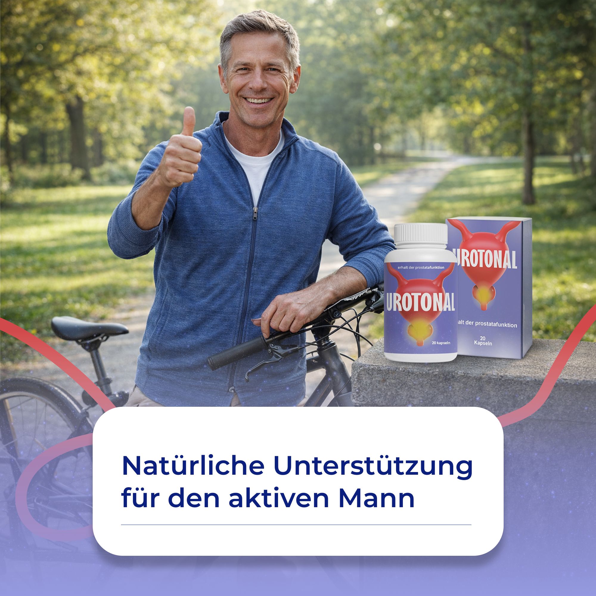 Urotonal Kapseln mit Zink Harnweg-Unterstützung Nahrungsergänzungsmittel