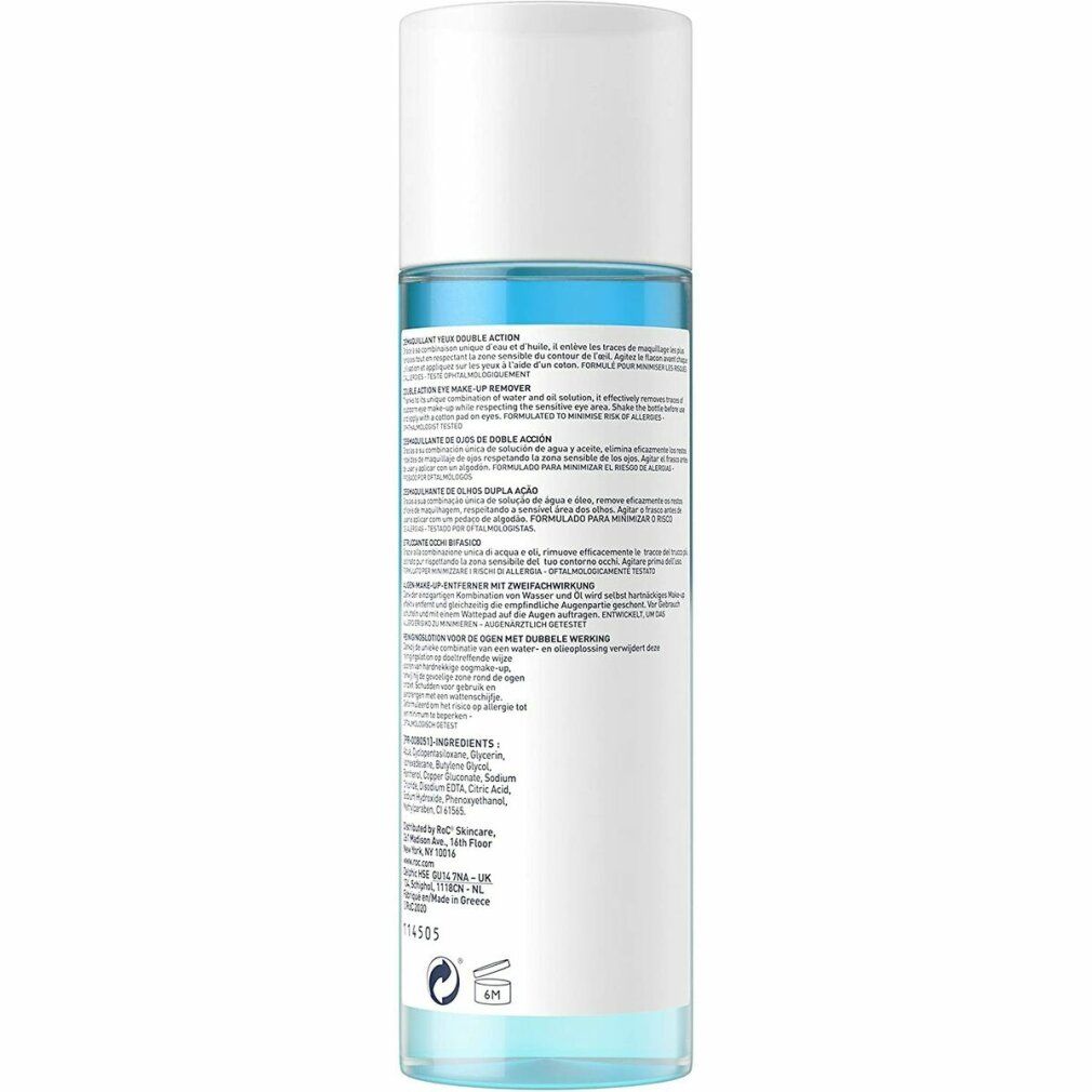 EYE MAKE-UP REMOVER double action 125 ml