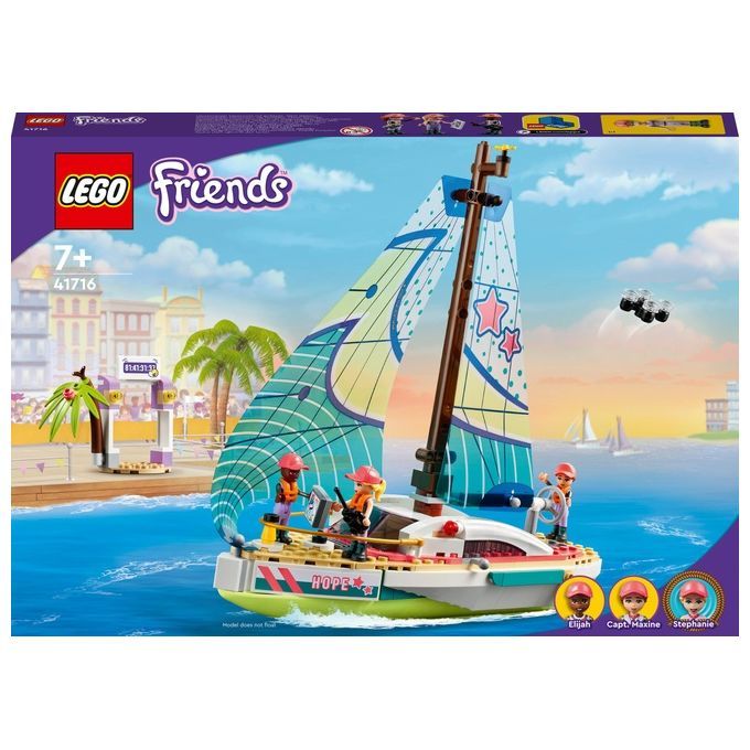 LEGO Friends L'Avventura in Barca a Vela di Stephanie