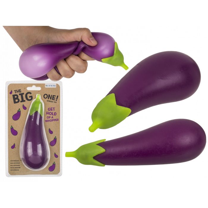 Out of the Blue Antistress-Ball, XL-Aubergine