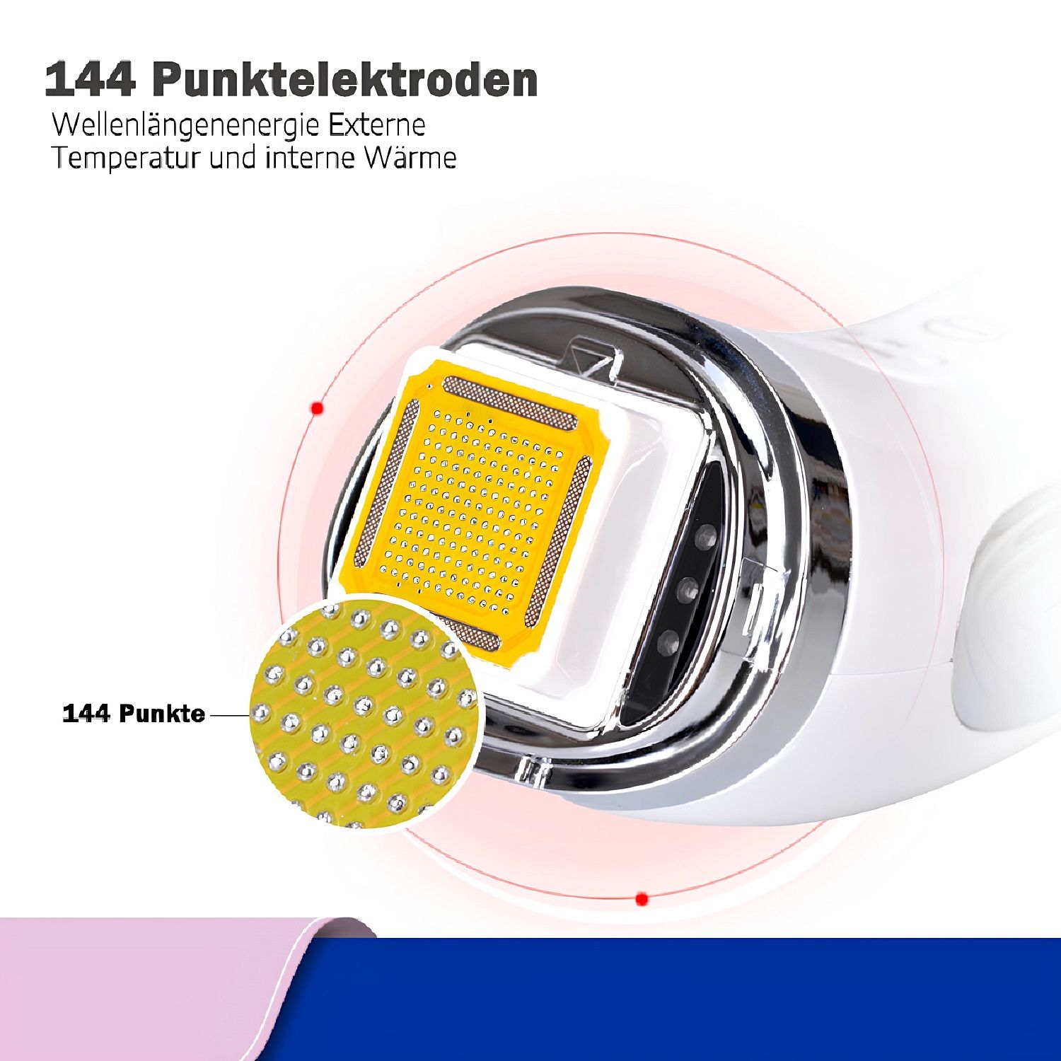 COOL-i RF Pflegegerät, Radiofrequenz-Anwendung für die kosmetische Hautpflege zu Hause