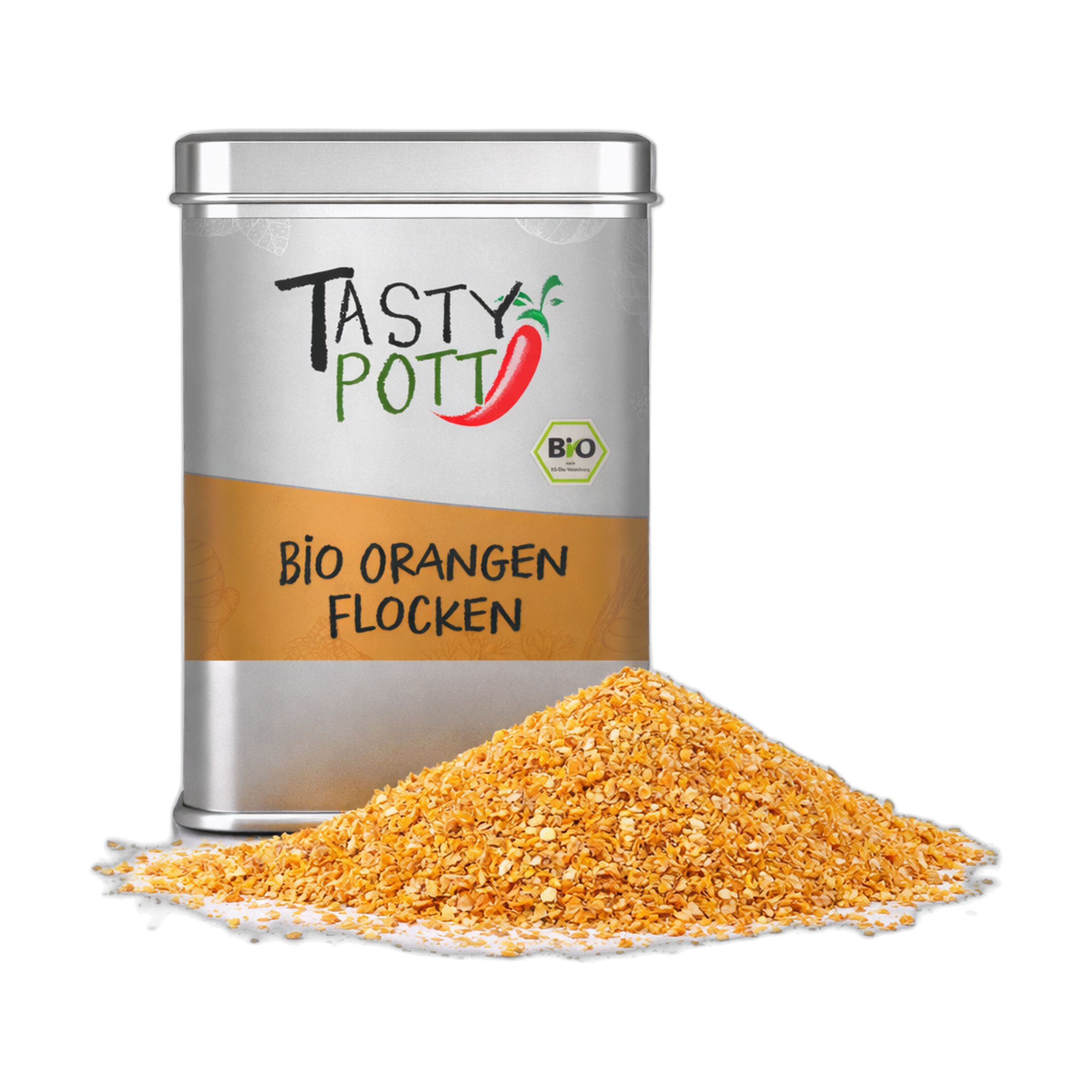 Tasty-Pott Tasty Pott Bio Orangenflocken 100 g
