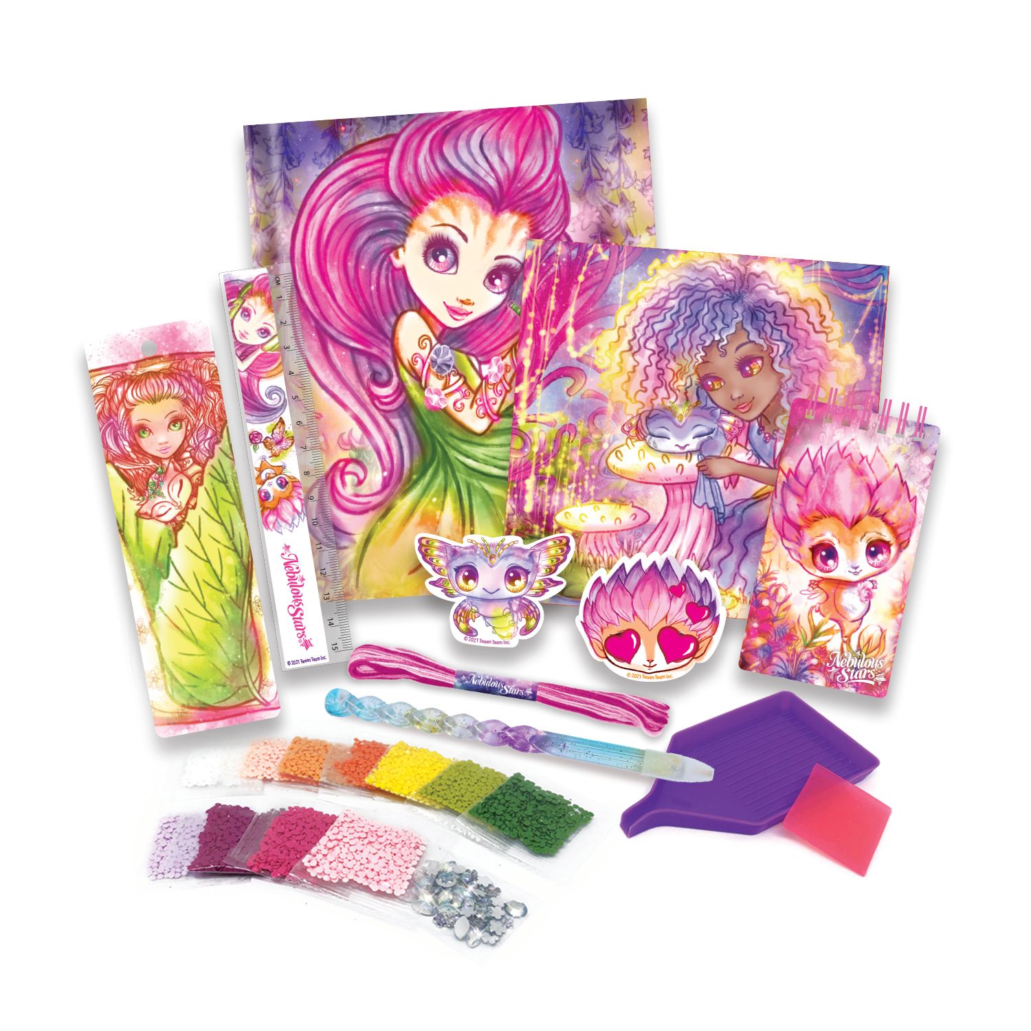 Nebulous Stars Strass nach Zahlen Schreibwaren Deluxe Set