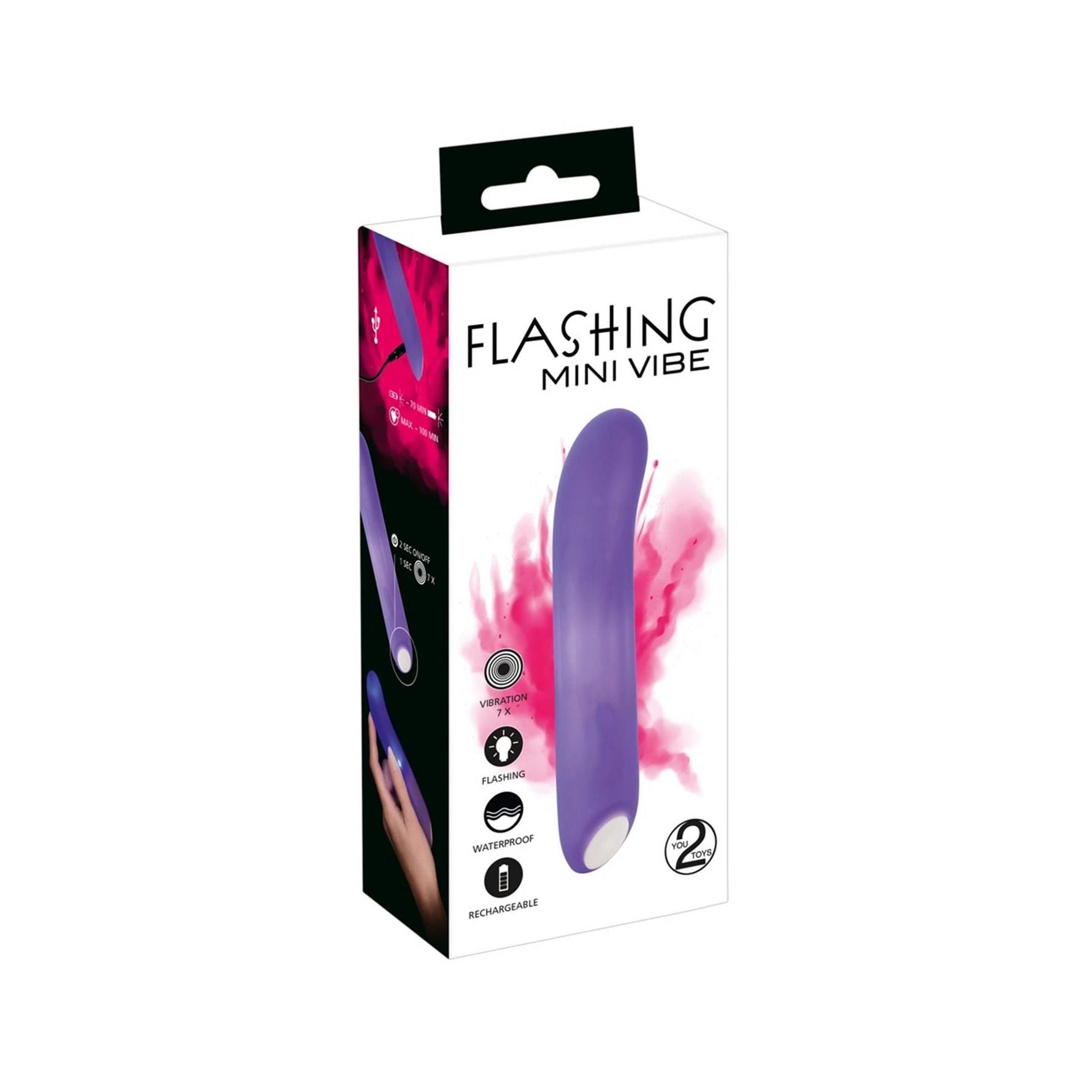 You2Toys-Cuties Flashing Mini Vibe