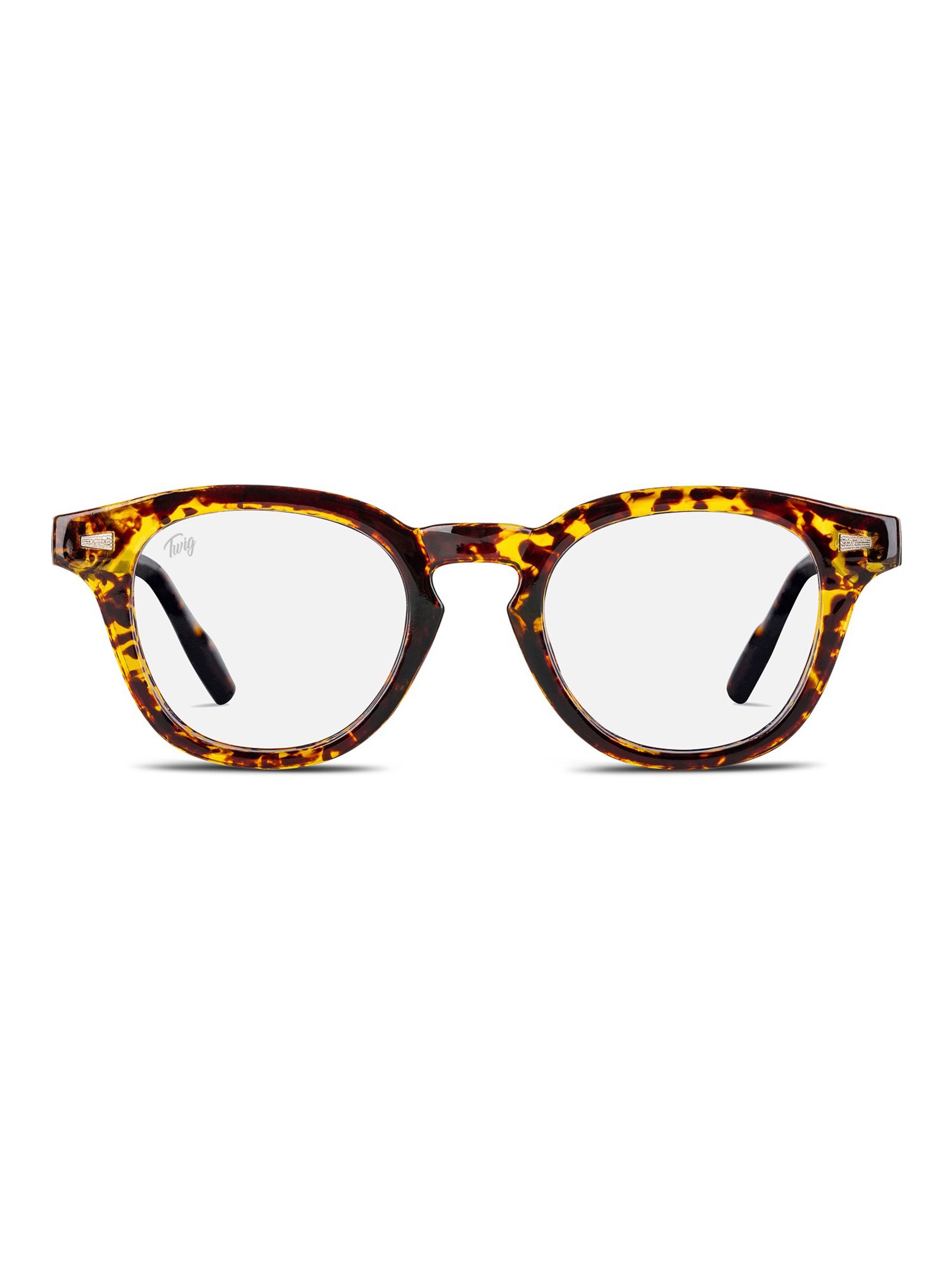 Twig occhiali luce blu da schermo blueblock Bauman unisex Leopard Tortoise