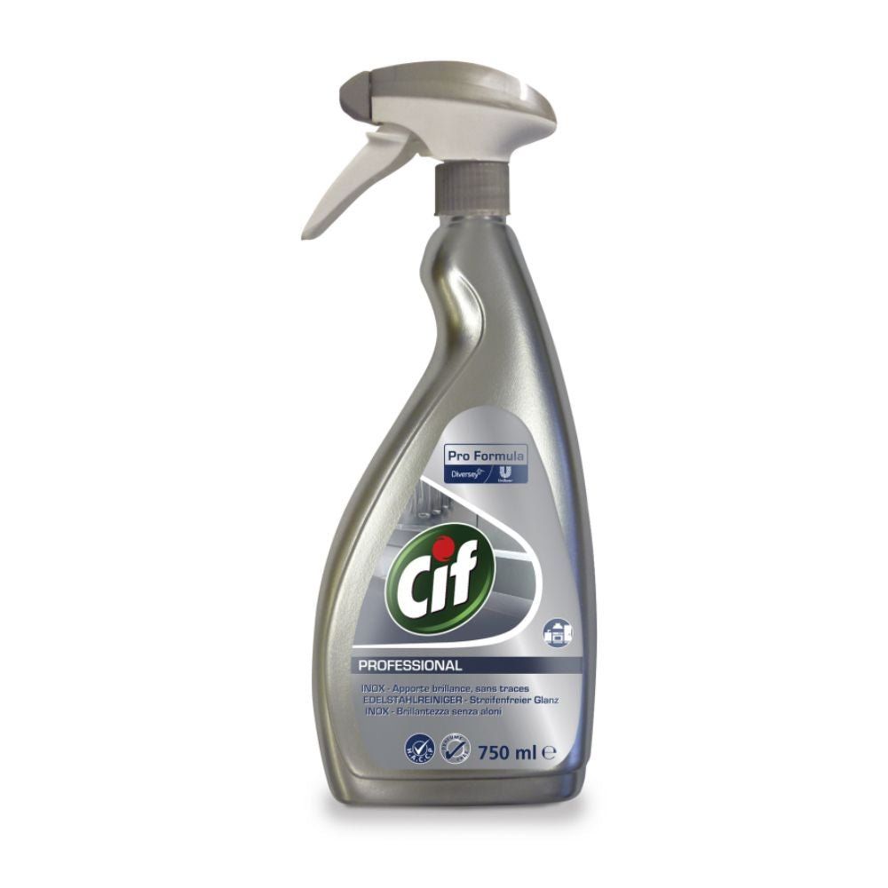 6x Cif Professional Edelstahlreiniger 6 St Kombipackung