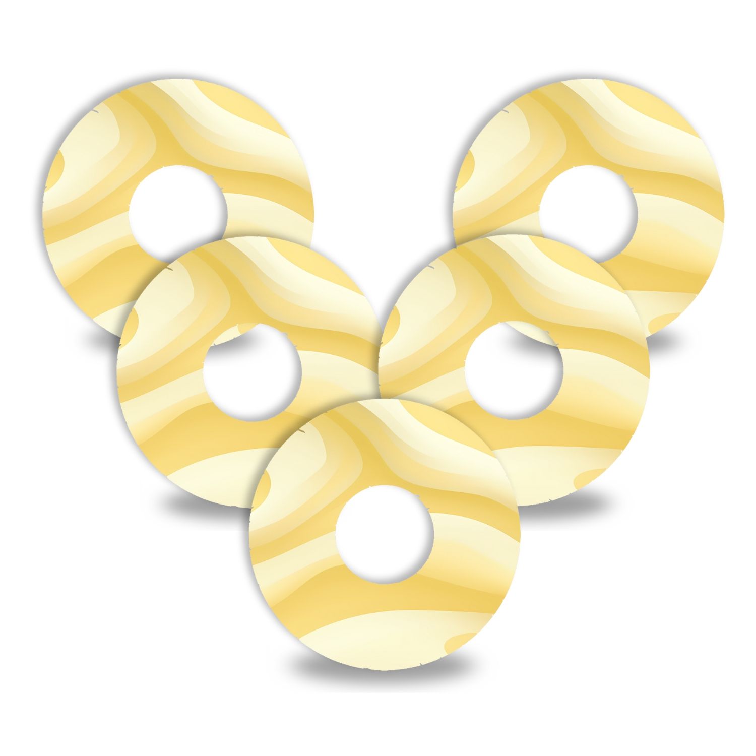 Diasticker® FreeStyle Libre 3 / 3 Plus Fixiertapes "Buttercream"