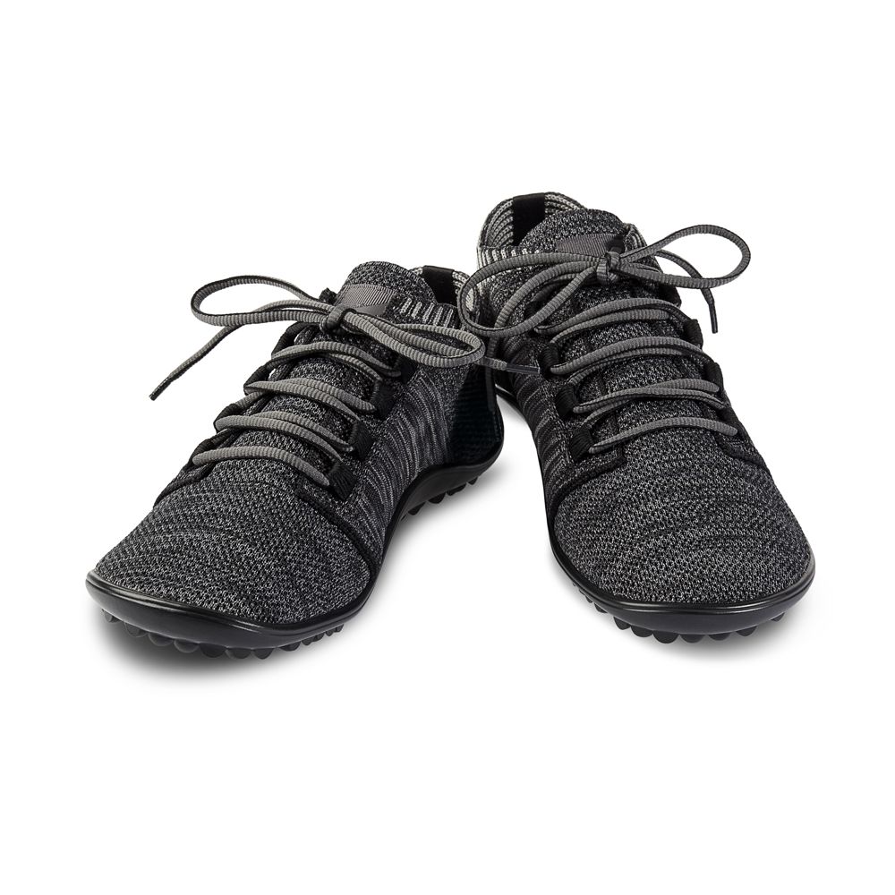 Leguano Beat Barfußschuh Gesundheitsschuh anthrazit