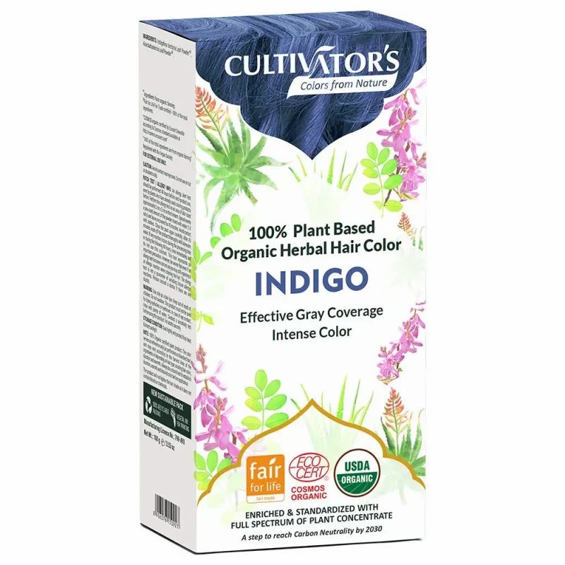 CULTIVATOR'S - Natürliche Pflanzenhaarfarbe Indigo