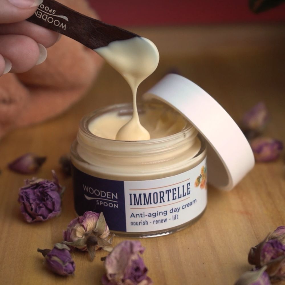 Wooden Spoon Regenerierende Anti-Age-Tagescreme mit Decke und Superfruit WoodenSpoon