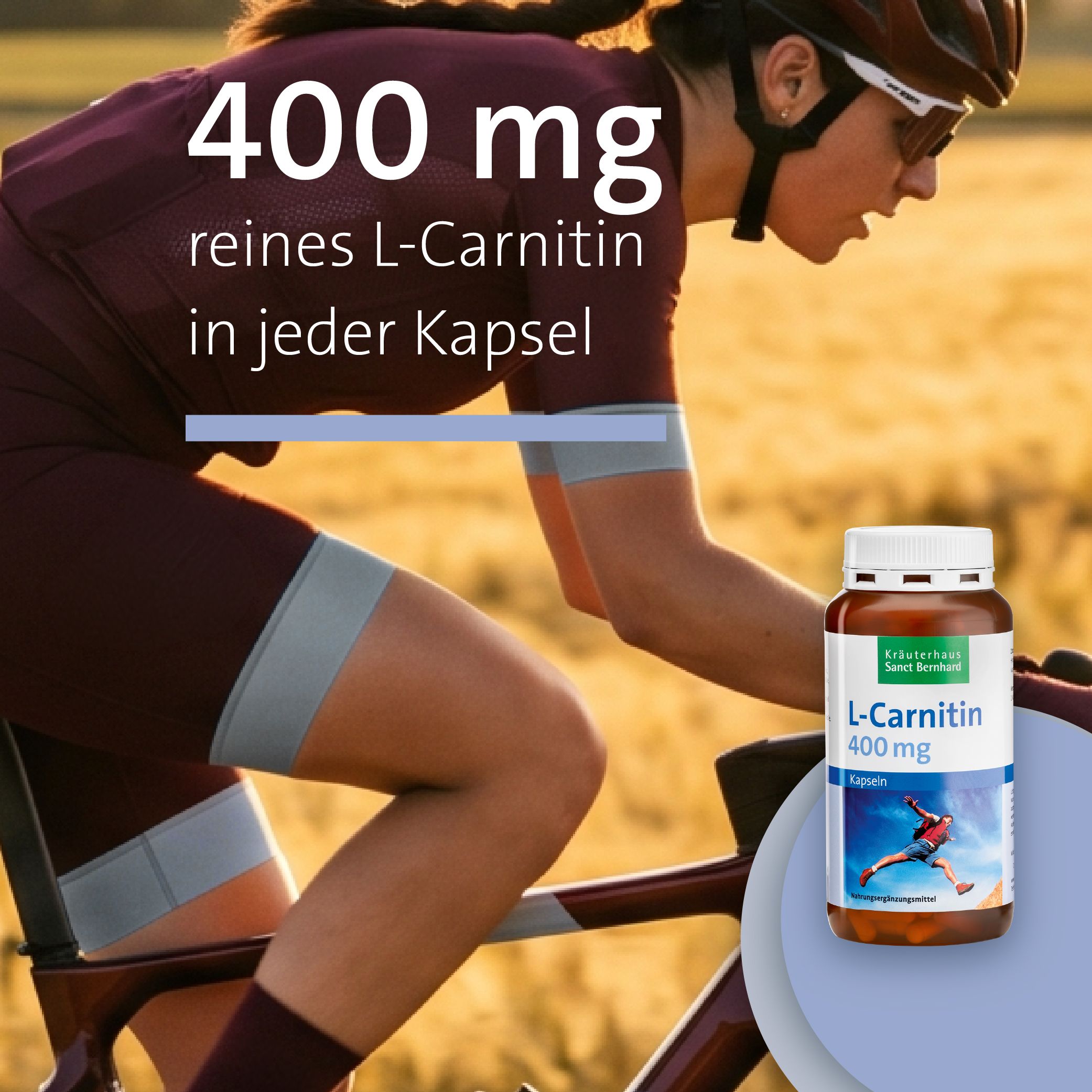 Sanct Bernhard L-Carnitin-Kapseln 400 mg