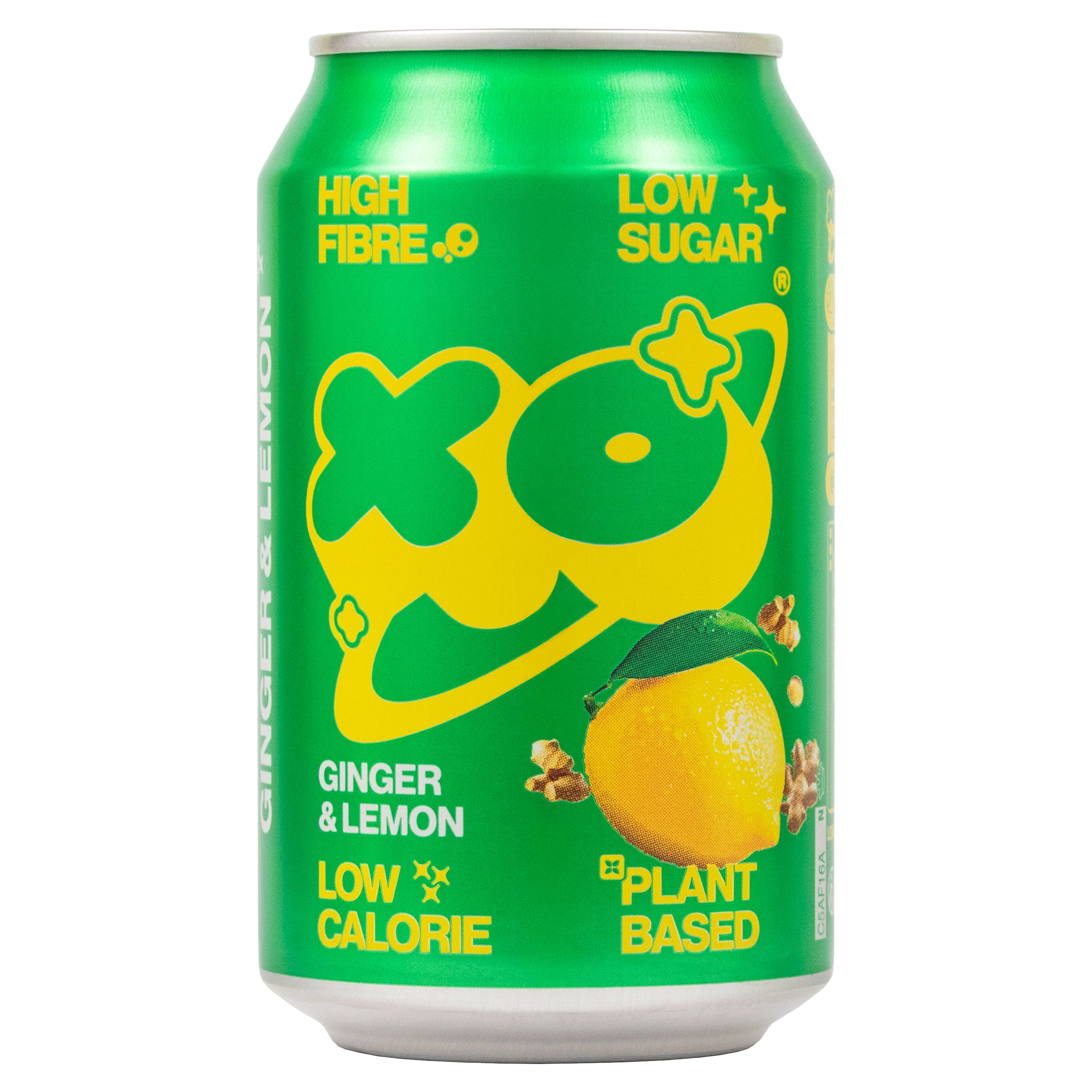 XO SODA Ginger Lemon