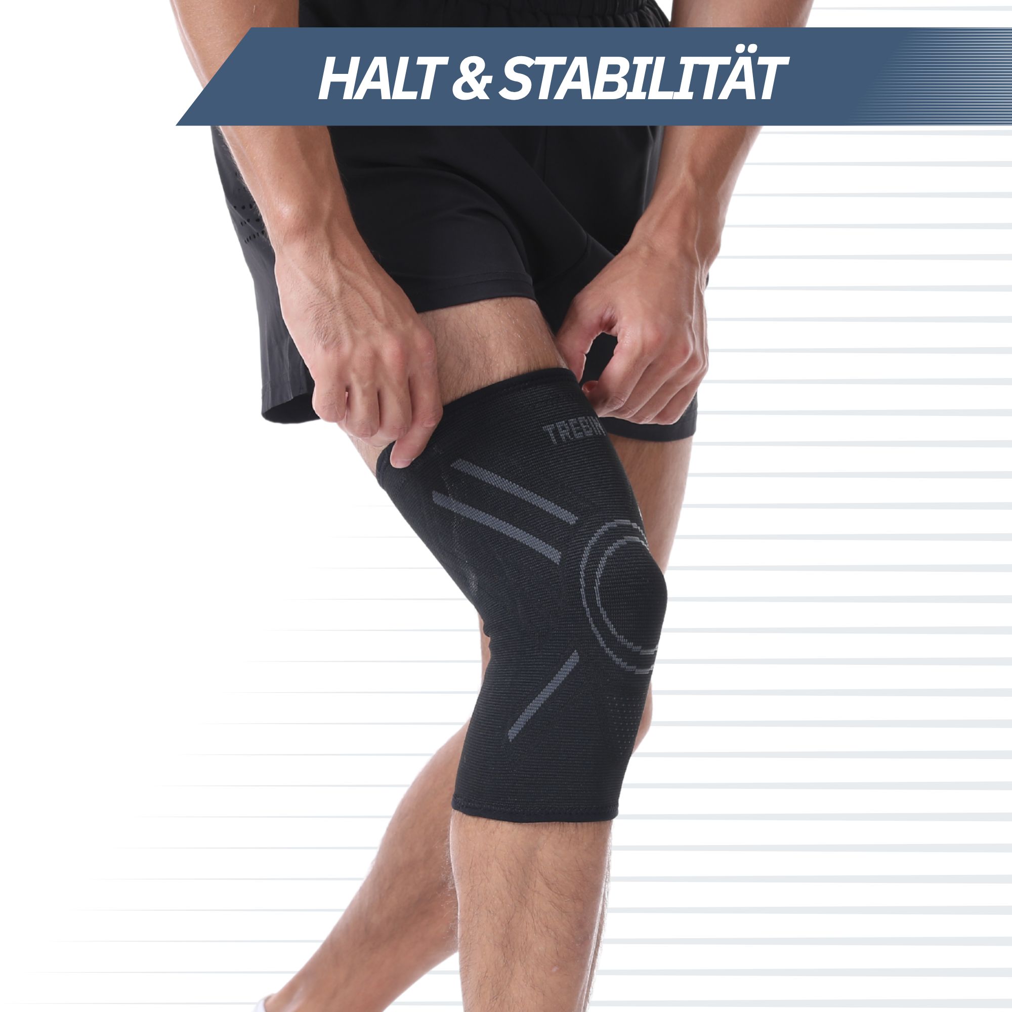 Trebin Kniebandage mit 3D Kompression