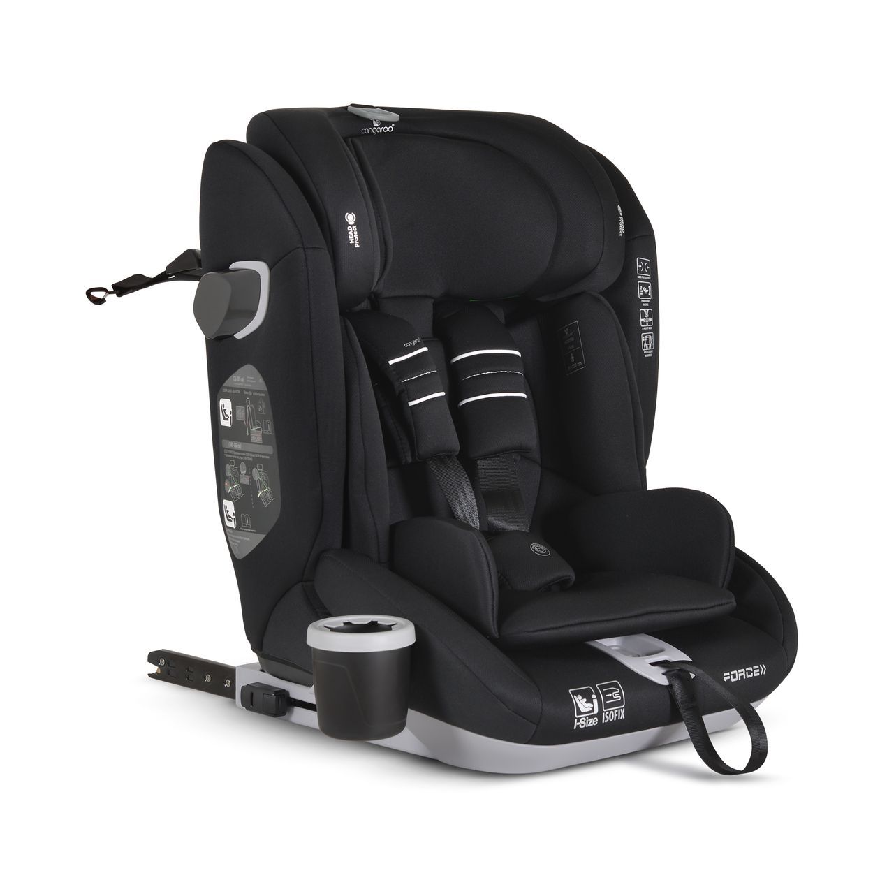Cangaroo Kindersitz Force Isofix (76-150 cm) 1 St