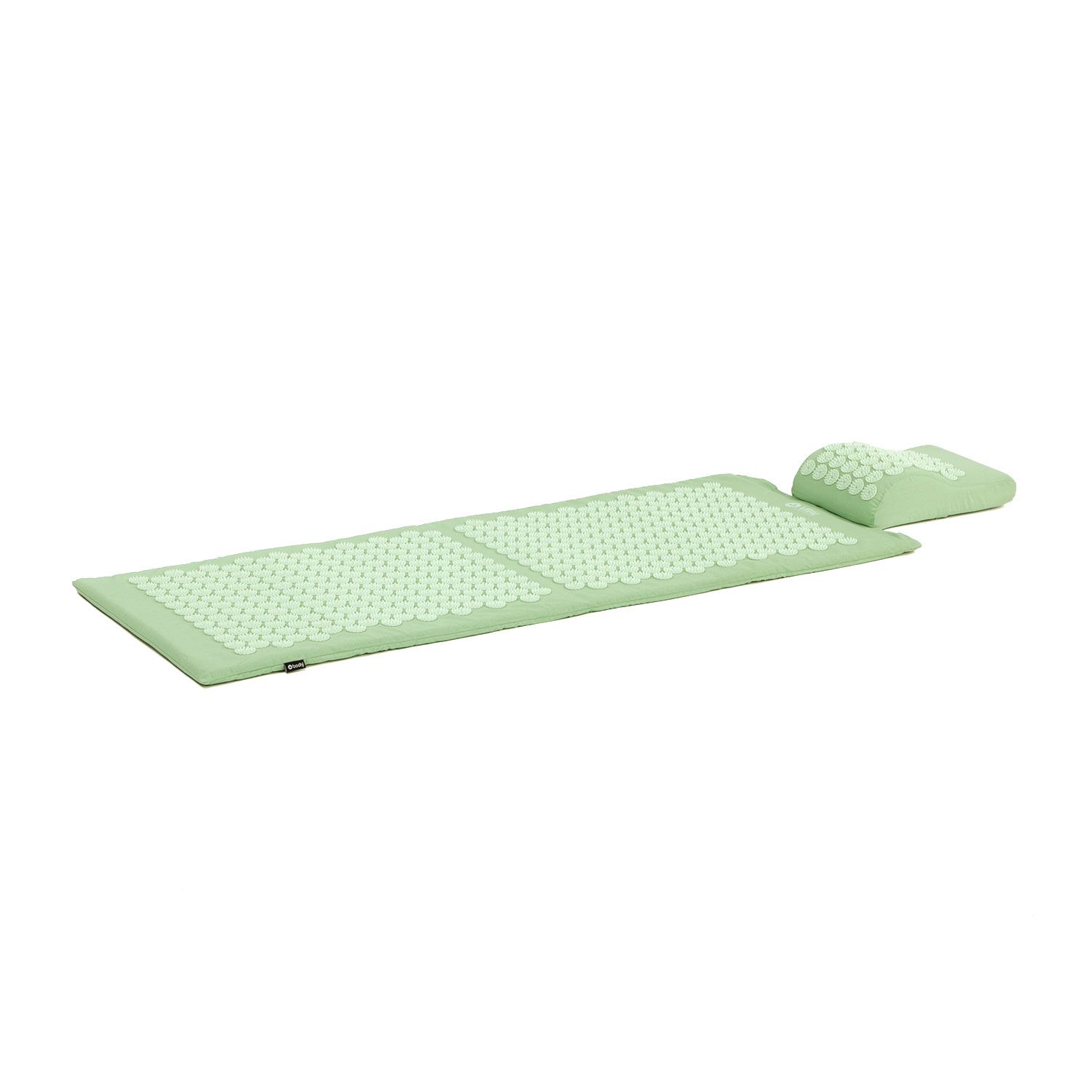 bodhi Vital Akupressur-SET XL pastellgrün: Akupressur-Matte mit Kissen und Tasche