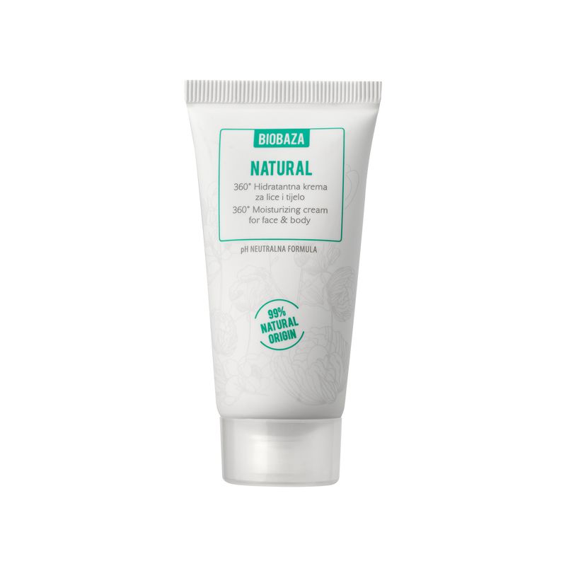 Biobaza Natural Universelle Pflegecreme für Gesicht und Körper 30 ml