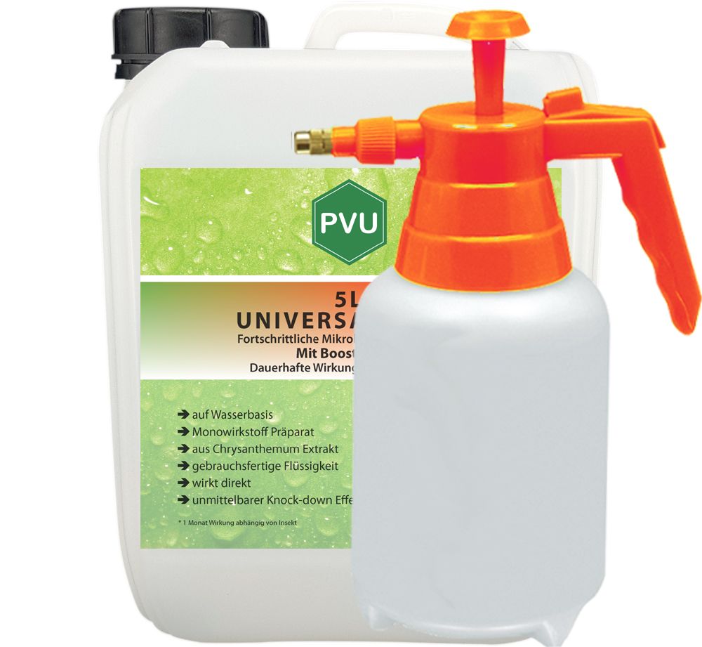 PVU Universal Insektenspray mit 2L Drucksprüher