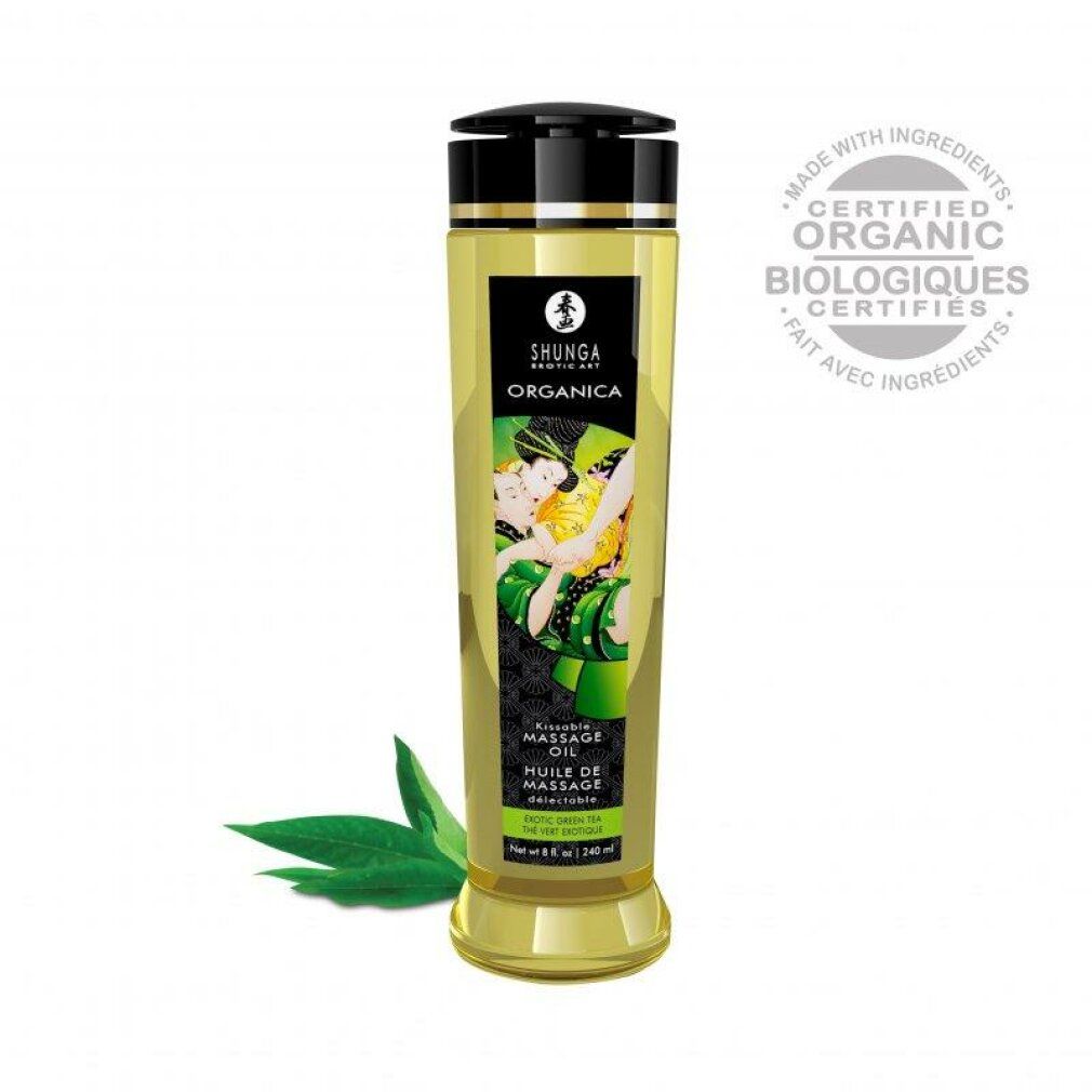 Shunga - Massage Oil Organica Exotic Green Tea 240 ml