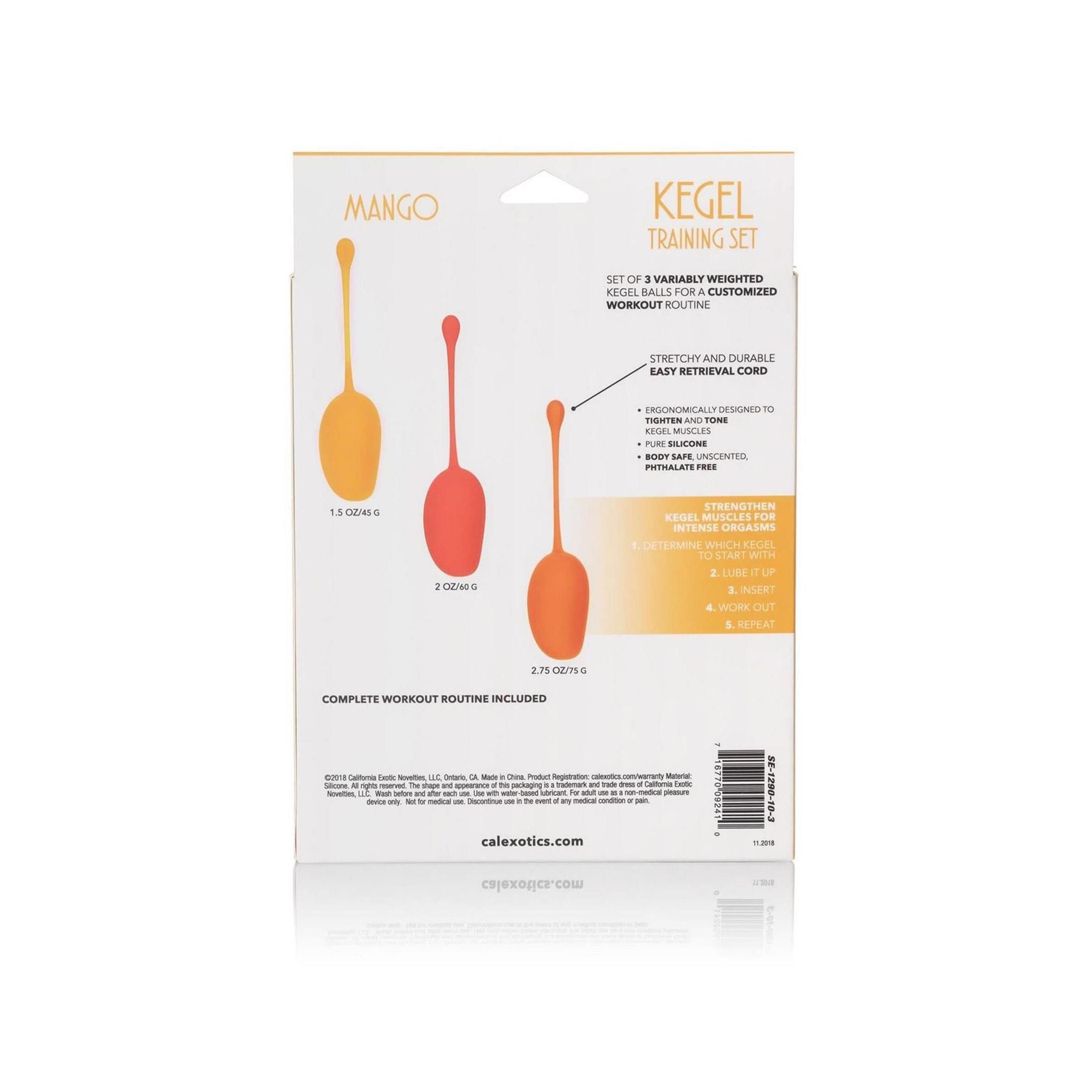 CalExotics - Kegel Training Set Mango
