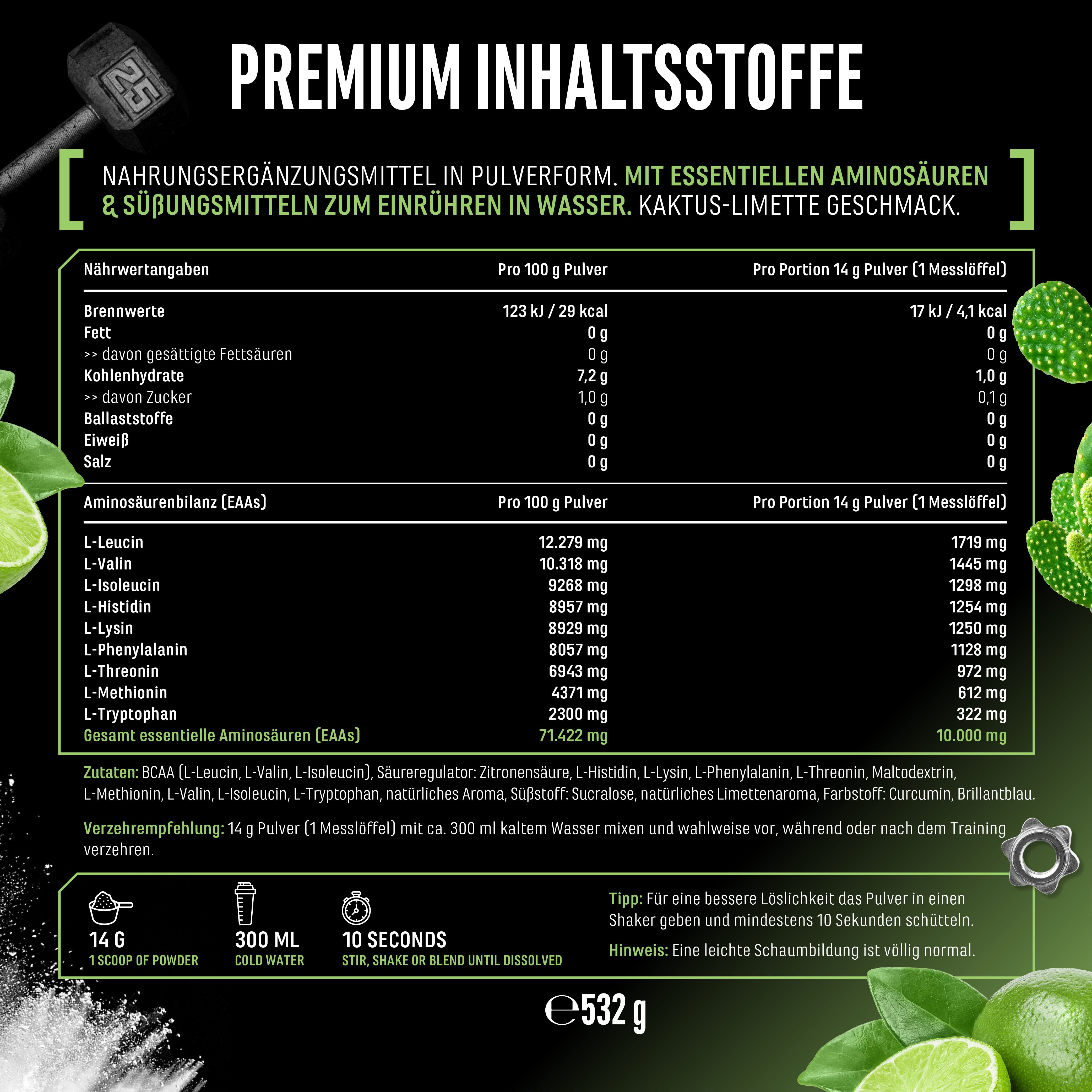 GEN EAA + Histidin 3.0 Pulver