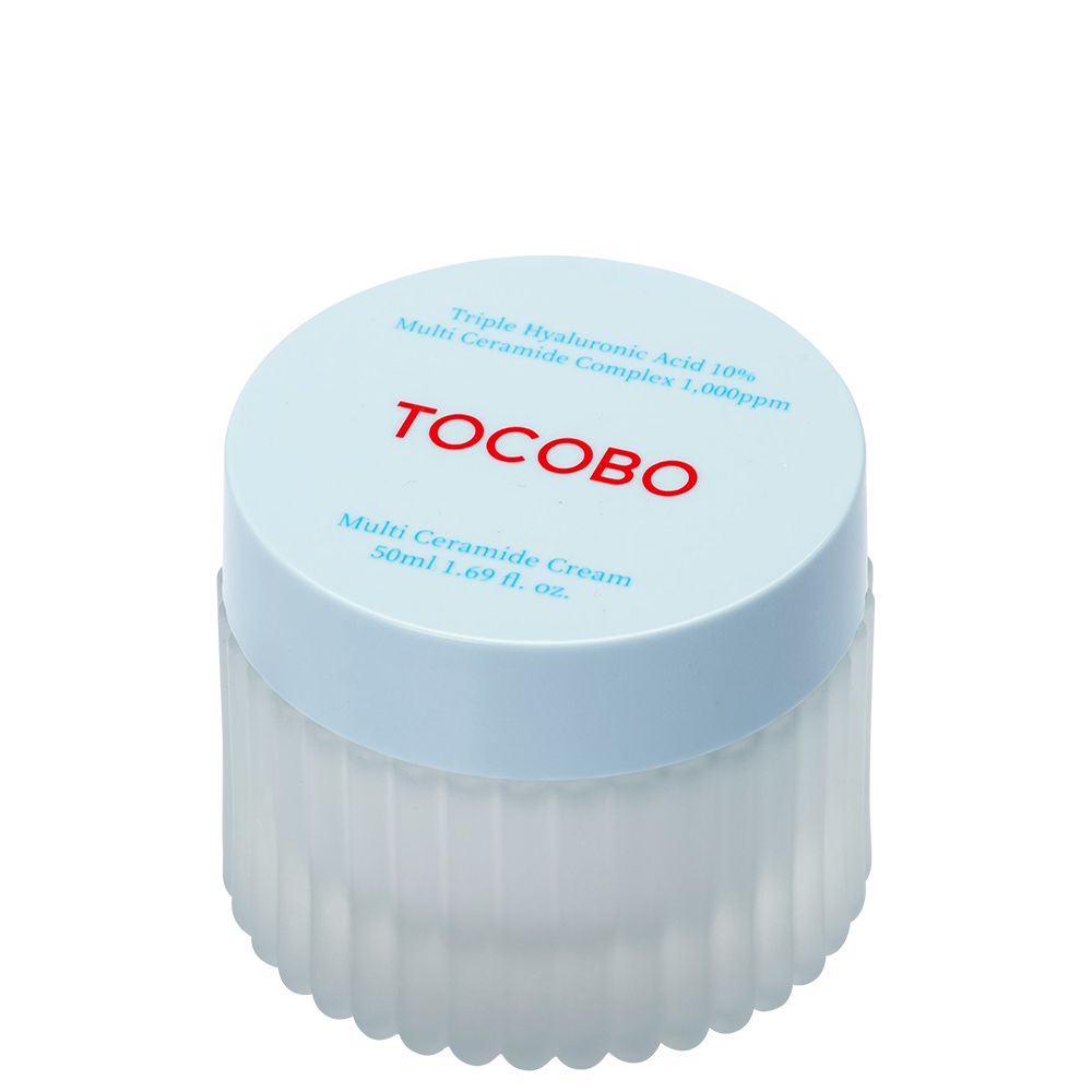 TOCOBO Multi Ceramide Cream Tiegel mit 50ml Inhalt, Hyaluronsäure und Ceramiden.