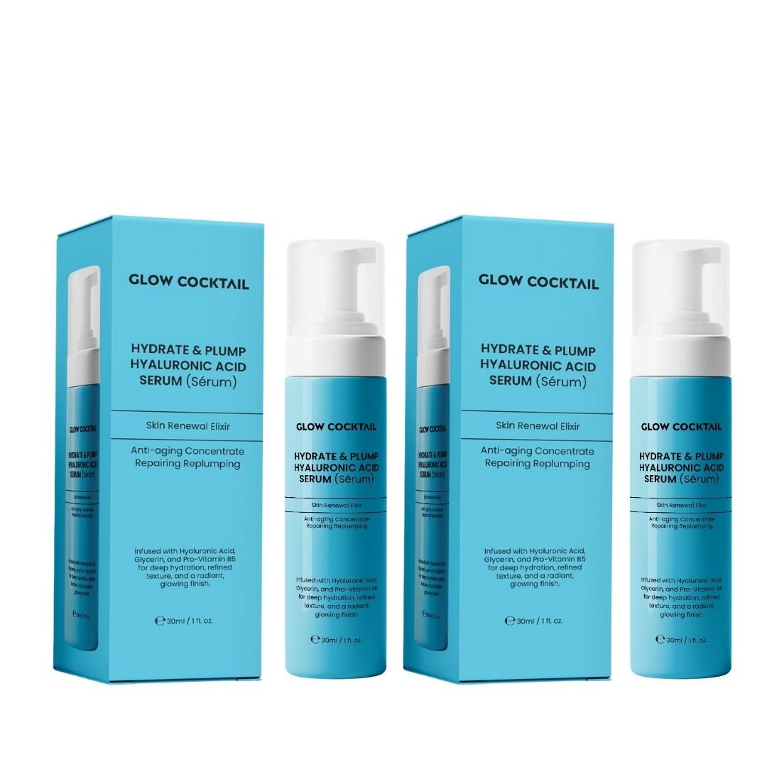Glow Cocktail Hydrate & Plump Hyaluronic Serum Duo