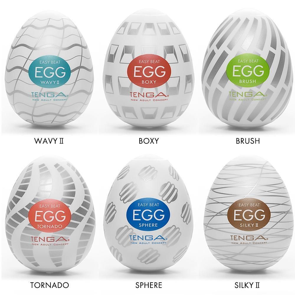 Tenga-Ei Masturbator-Set „Egg Variety Pack New Standard"