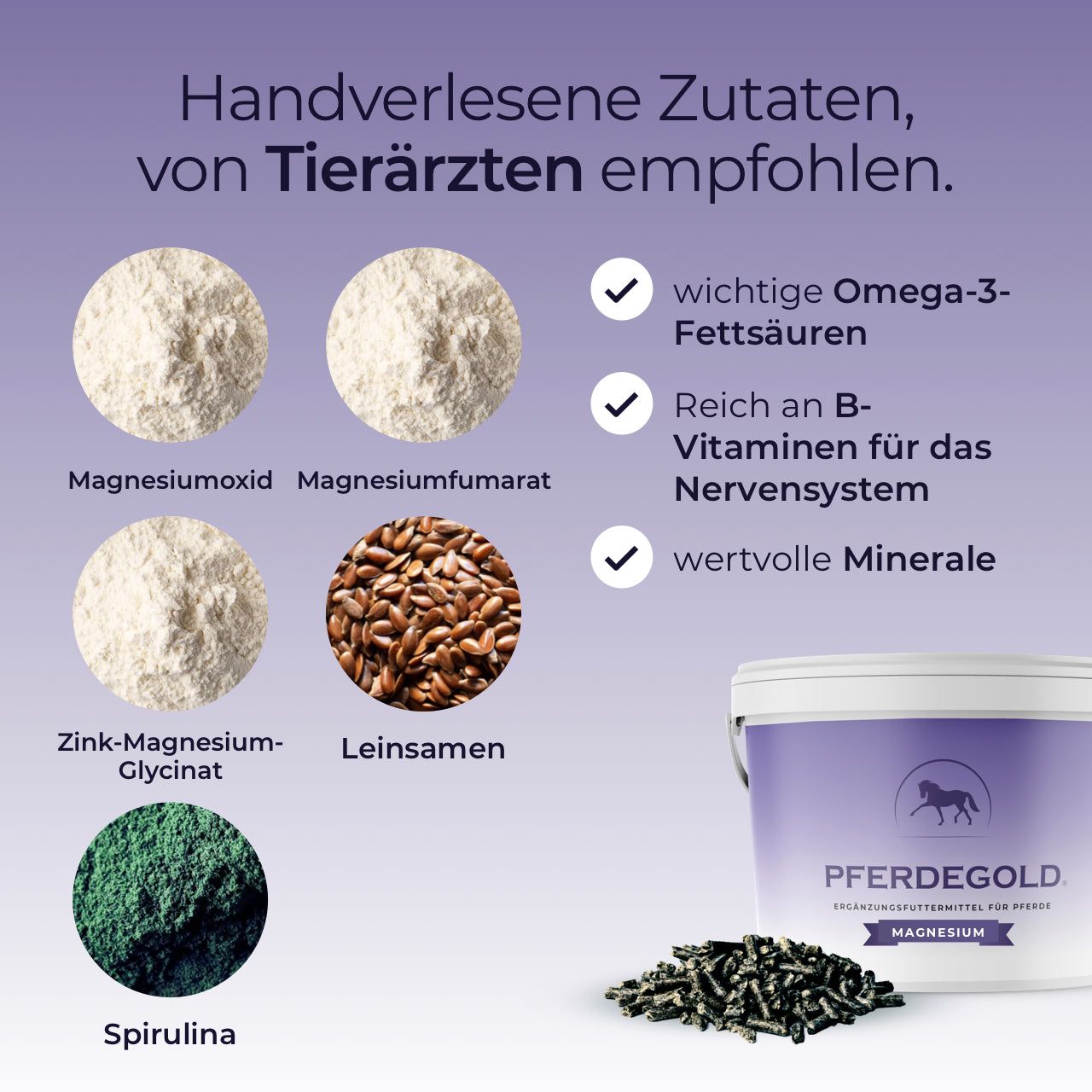 Pferdegold Magnesium